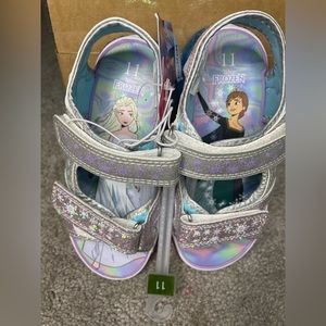 Disney Frozen Sandals In Size 11 toddler